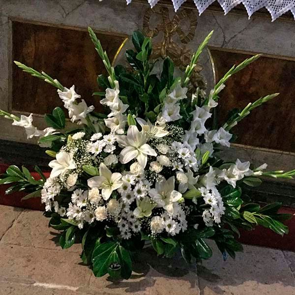 Floristería Maranta Viveros flores blancas